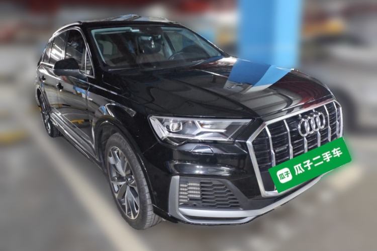 Used Audi Q7 2023 55 TFSI quattro S line Sport Edition Front Right 45 Deg