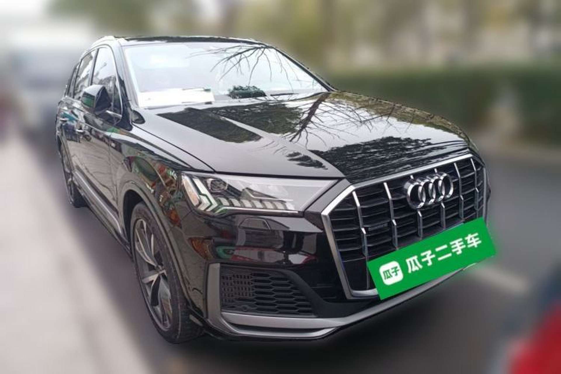 Used Audi Q7 2023 55 TFSI quattro S line Sport Edition Front Right 45 Deg