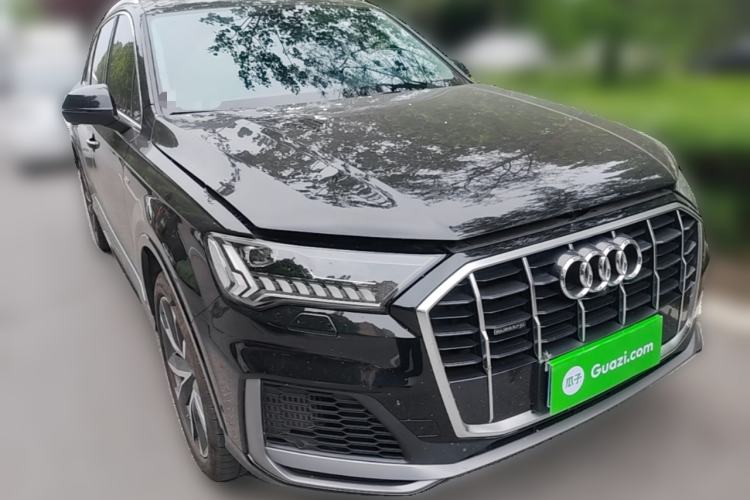 Used Audi Q7 2023 55 TFSI quattro S line Sport Edition Front Right 45 Deg