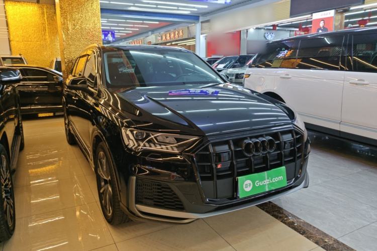 Used Audi Q7 2023 55 TFSI quattro S line Sport Edition Front Right 45 Deg
