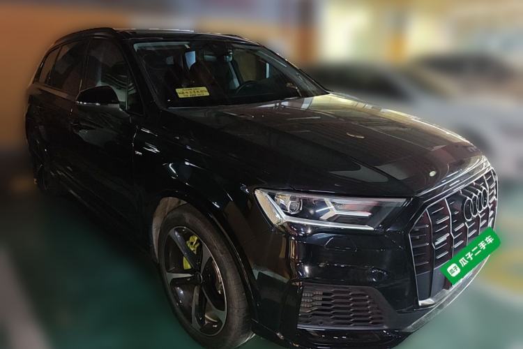 Used Audi Q7 2023 55 TFSI quattro S line Sport Edition Front Right 45 Deg
