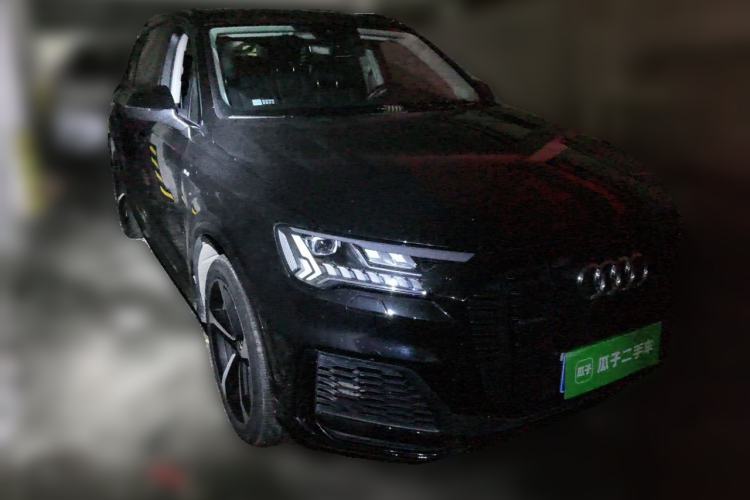 Used Audi Q7 2023 55 TFSI quattro S line Sport Edition Front Right 45 Deg