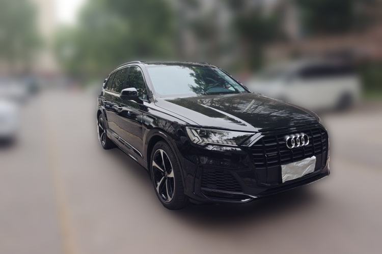 Used Audi Q7 2023 55 TFSI quattro S line Sport Edition Front Right 45 Deg