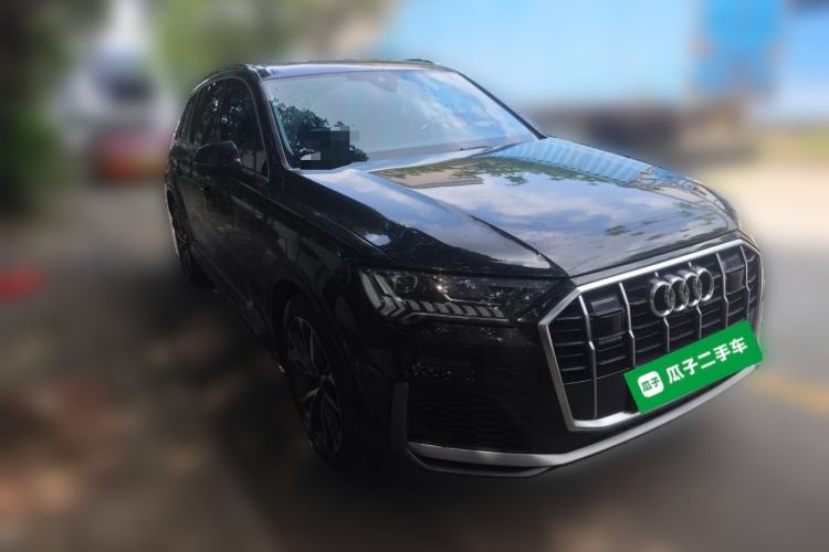 Used Audi Q7 2023 55 TFSI quattro S line Sport Edition Front Right 45 Deg