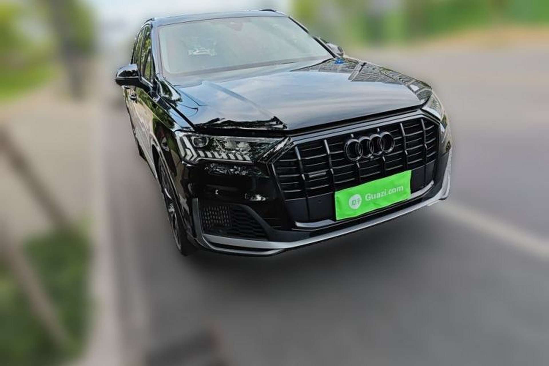 Used Audi Q7 2023 55 TFSI quattro S line Sport Edition Front Right 45 Deg