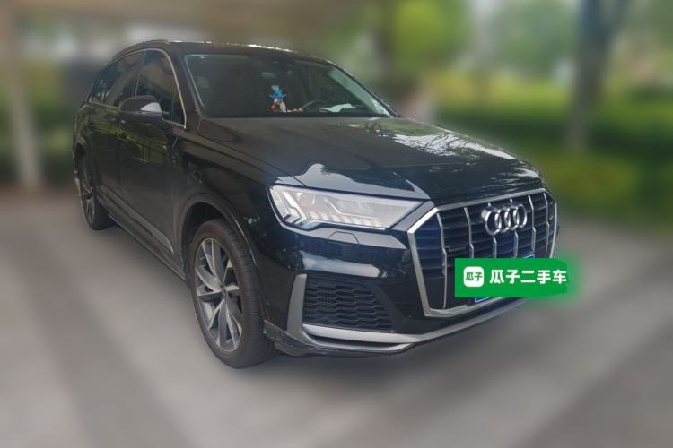 Used Audi Q7 2023 55 TFSI quattro S line Sport Edition Front Right 45 Deg