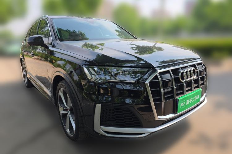 Used Audi Q7 2023 55 TFSI quattro S Prestige Edition Front Right 45 Deg