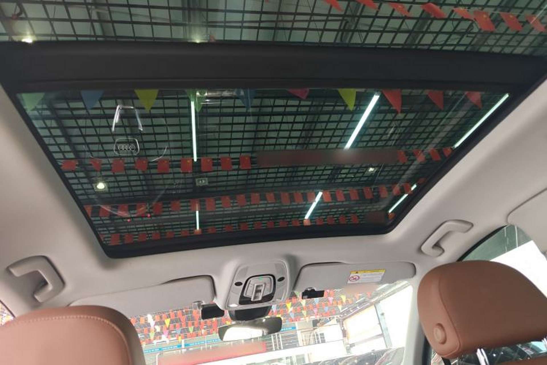 Used Audi Q7 2023 45 TFSI quattro S line Sport model Headliner