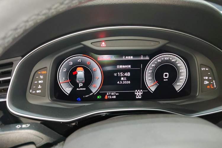 Used Audi Q7 2023 55 TFSI quattro S line Ice and Snow Sports Edition Instrument Cluster