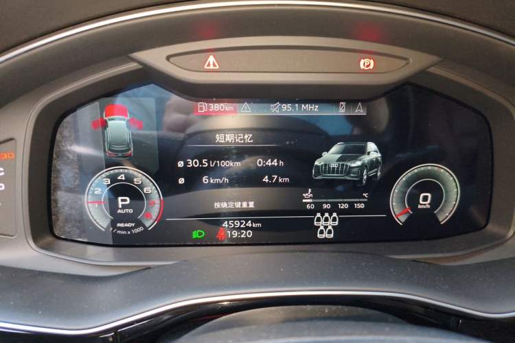 Used Audi Q7 2023 45 TFSI quattro S line Sport model Instrument Cluster