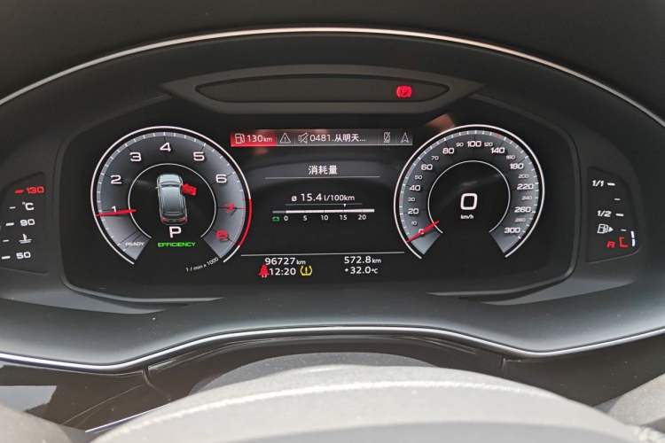Used Audi Q7 2023 45 TFSI quattro S line Sport model Instrument Cluster