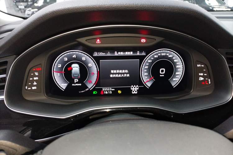 Used Audi Q7 2023 45 TFSI quattro S line Sport model Instrument Cluster