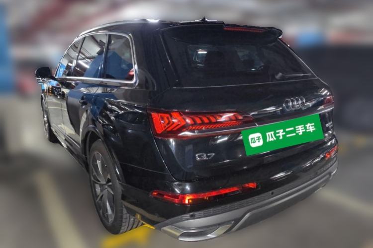 Used Audi Q7 2023 55 TFSI quattro S line Sport Edition Rear Left 45 Deg