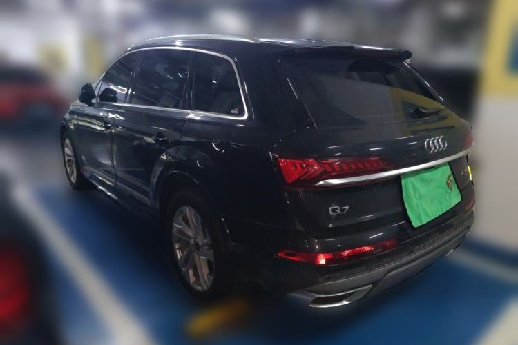 Used Audi Q7 2023 45 TFSI quattro S line Sport model Rear Left 45 Deg