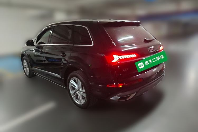 Used Audi Q7 2023 45 TFSI quattro S line Sport model Rear Left 45 Deg