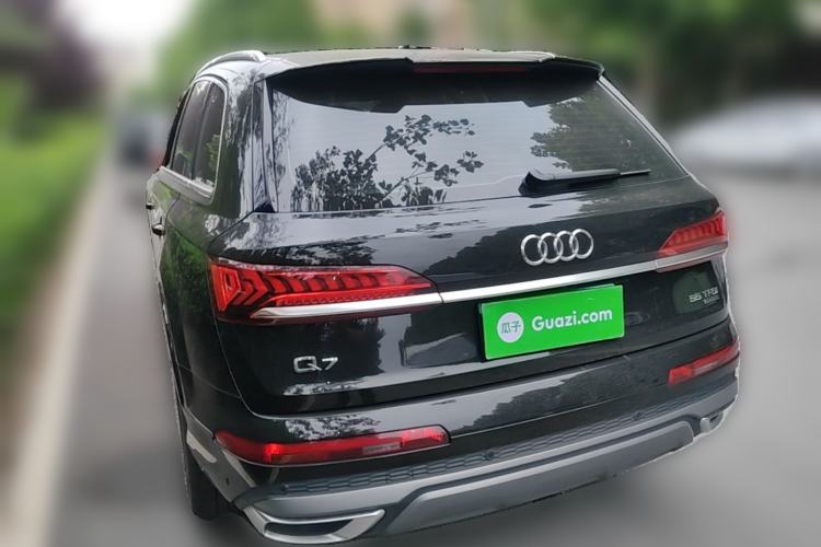 Used Audi Q7 2023 55 TFSI quattro S line Sport Edition Rear Left 45 Deg