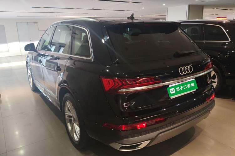 Used Audi Q7 2023 45 TFSI quattro S line Sport model Rear Left 45 Deg