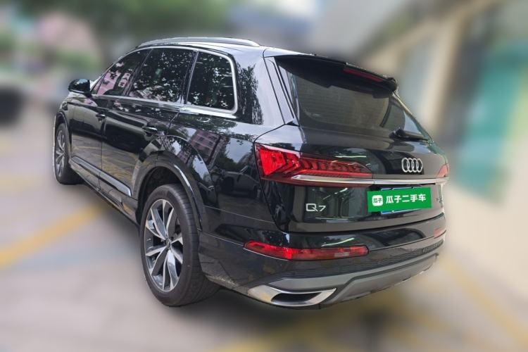 Used Audi Q7 2023 55 TFSI quattro S line Sport Edition Rear Left 45 Deg