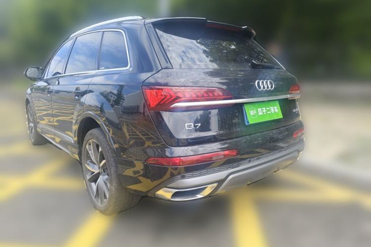Used Audi Q7 2023 55 TFSI quattro S line Sport Edition Rear Left 45 Deg