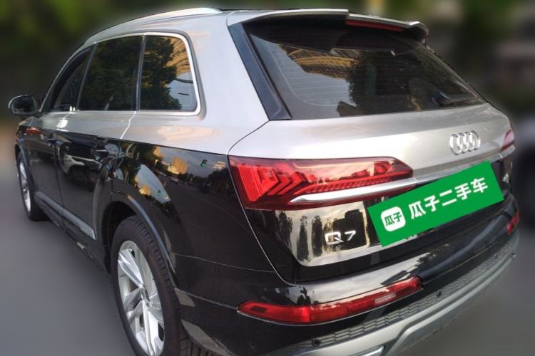 Used Audi Q7 2023 45 TFSI quattro S line Sport model Rear Left 45 Deg