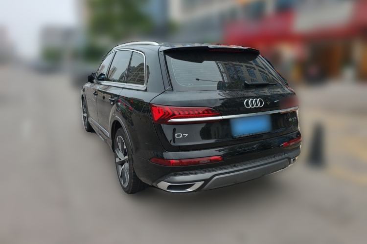 Used Audi Q7 2023 55 TFSI quattro S line Sport Edition Rear Left 45 Deg