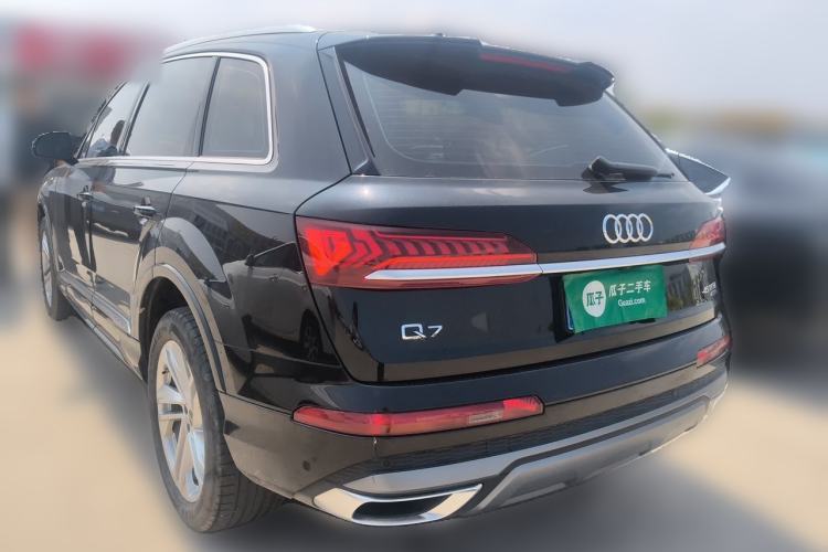 Used Audi Q7 2023 45 TFSI quattro S line Sport model Rear Left 45 Deg
