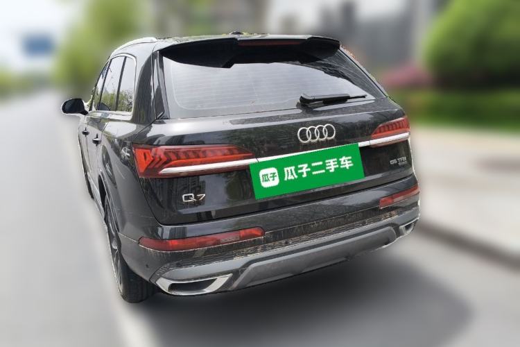 Used Audi Q7 2023 55 TFSI quattro S line Sport Edition Rear Left 45 Deg
