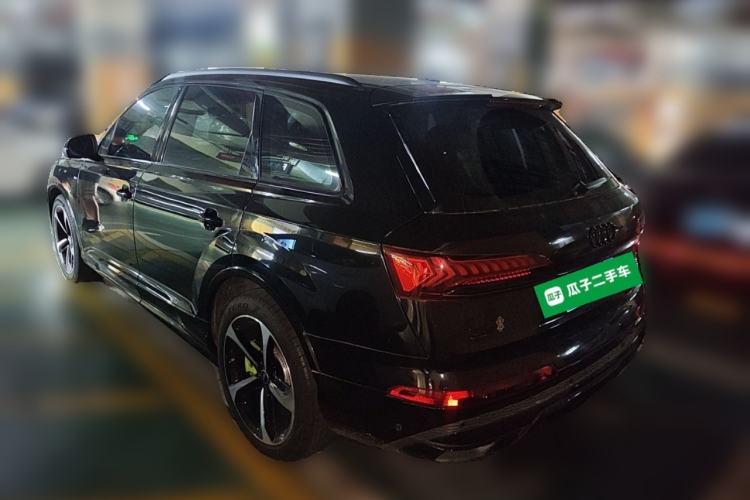 Used Audi Q7 2023 55 TFSI quattro S line Sport Edition Rear Left 45 Deg