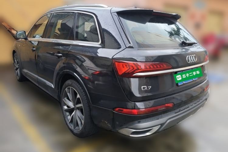 Used Audi Q7 2023 55 TFSI quattro S line Sport Edition Rear Left 45 Deg