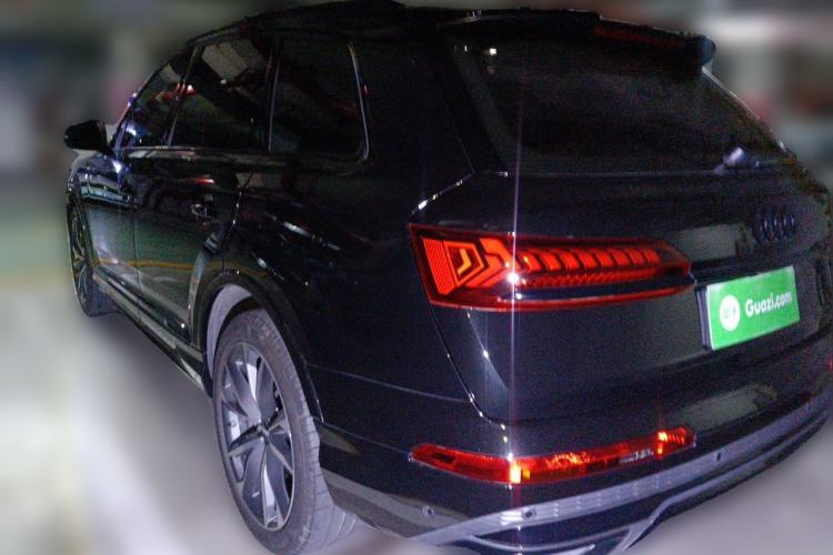 Used Audi Q7 2023 55 TFSI quattro S line Sport Edition Rear Left 45 Deg