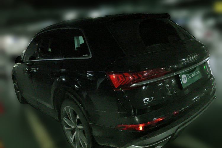 Used Audi Q7 2023 55 TFSI quattro S line Sport Edition Rear Left 45 Deg