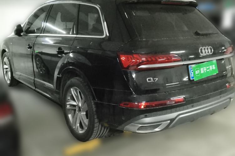 Used Audi Q7 2023 45 TFSI quattro S line Sport model Rear Left 45 Deg