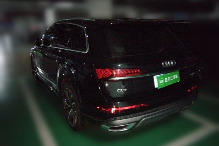 Used Audi Q7 2023 55 TFSI quattro S line Sport Edition Rear Left 45 Deg