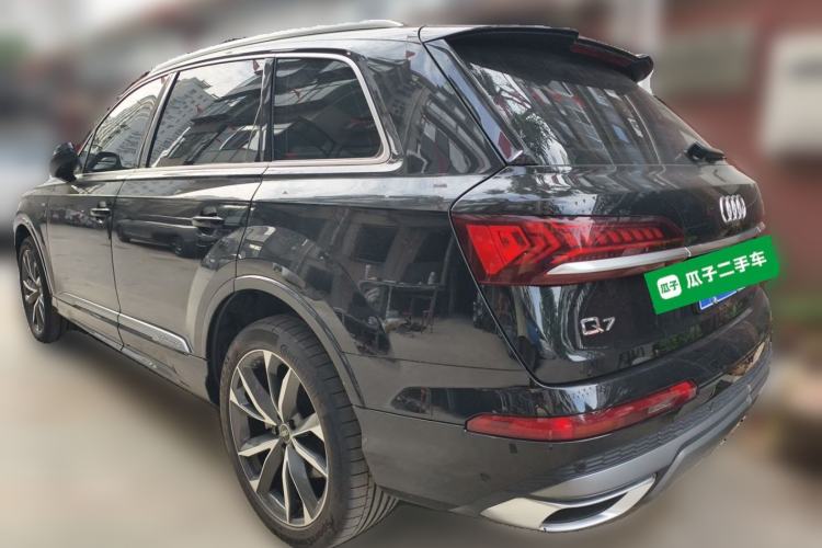Used Audi Q7 2023 55 TFSI quattro S line Sport Edition Rear Left 45 Deg