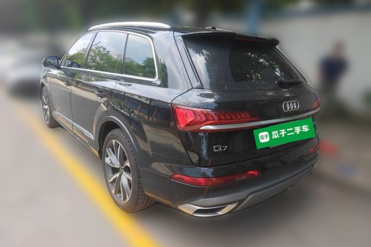 Used Audi Q7 2023 55 TFSI quattro S line Sport Edition Rear Left 45 Deg