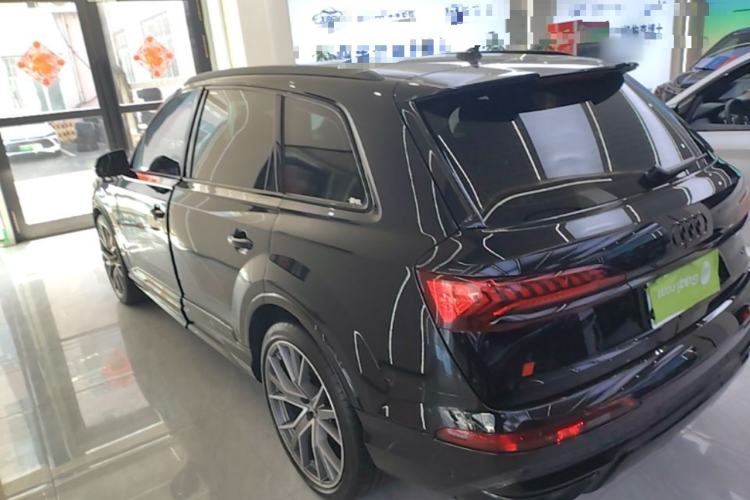 Used Audi Q7 2023 55 TFSI quattro S line Sport Edition Rear Left 45 Deg