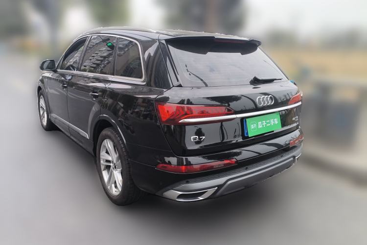 Used Audi Q7 2023 45 TFSI quattro S line Sport model Rear Left 45 Deg