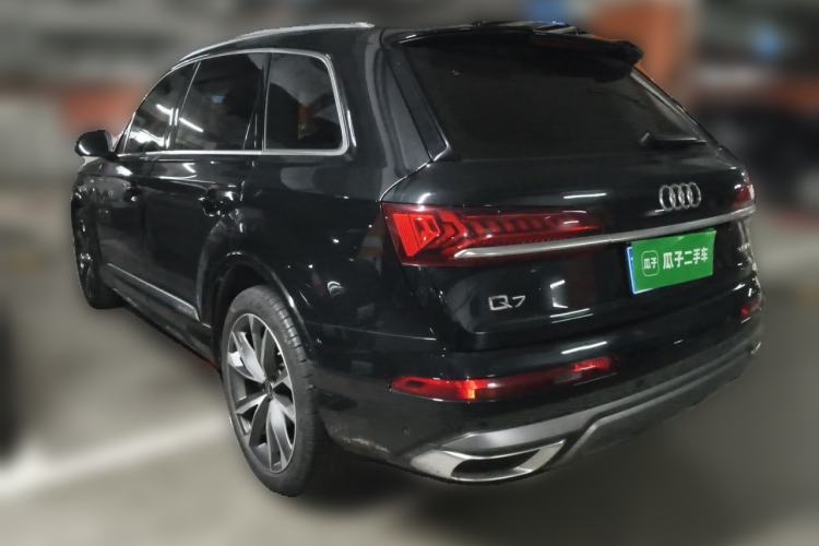 Used Audi Q7 2023 55 TFSI quattro S line Sport Edition Rear Left 45 Deg