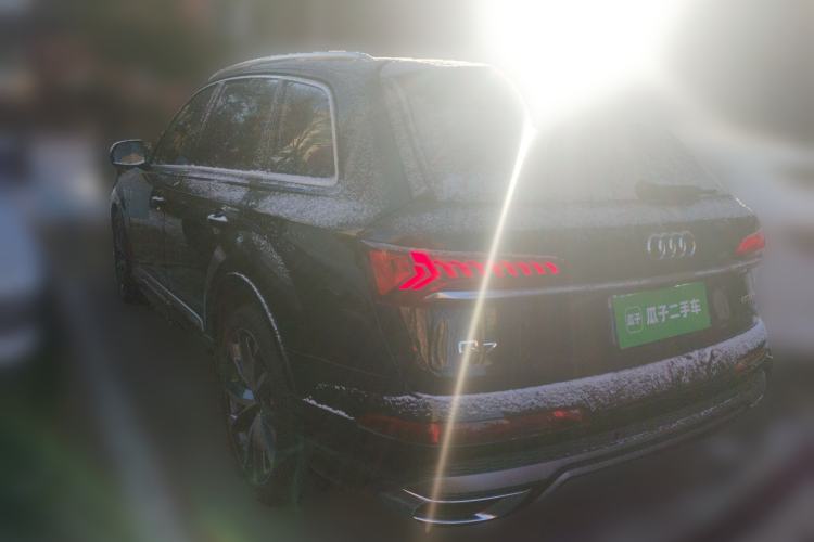 Used Audi Q7 2023 55 TFSI quattro S line Sport Edition Rear Left 45 Deg