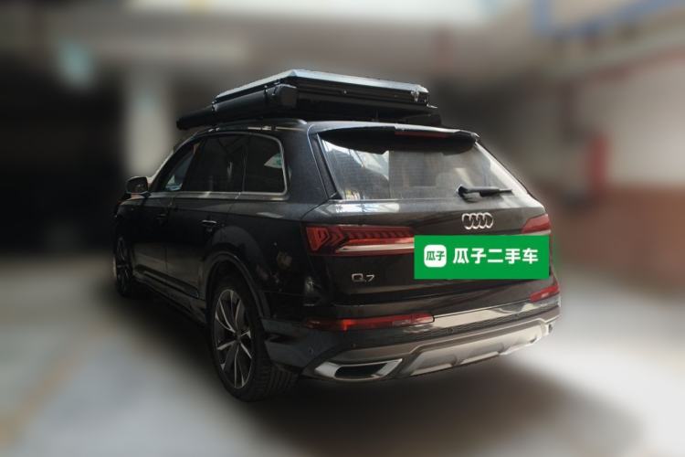 Used Audi Q7 2023 55 TFSI quattro S line Sport Edition Rear Left 45 Deg