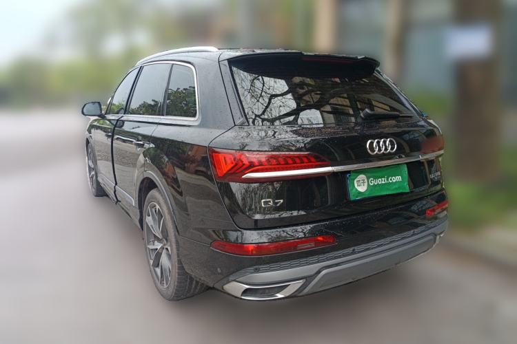 Used Audi Q7 2023 55 TFSI quattro S line Sport Edition Rear Left 45 Deg