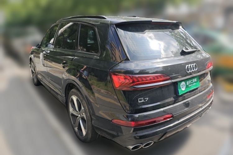 Used Audi Q7 2023 55 TFSI quattro S Prestige Edition Rear Left 45 Deg