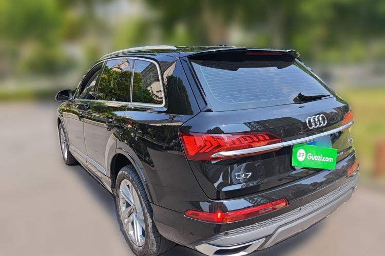 Used Audi Q7 2023 45 TFSI quattro S line Sport model Rear Left 45 Deg