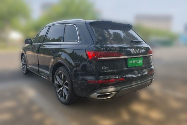 Used Audi Q7 2023 55 TFSI quattro S line Sport Edition Rear Left 45 Deg