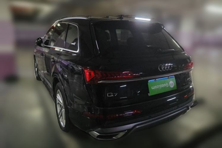 Used Audi Q7 2023 45 TFSI quattro S line Sport model Rear Left 45 Deg