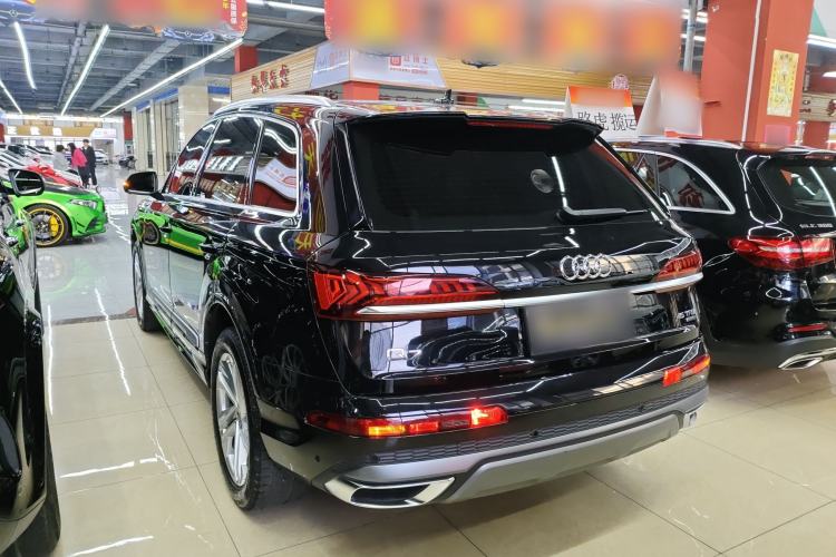 Used Audi Q7 2023 45 TFSI quattro S line Sport model Rear Left 45 Deg