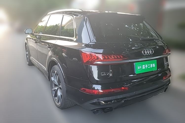 Used Audi Q7 2023 55 TFSI quattro S line Sport Edition Rear Left 45 Deg