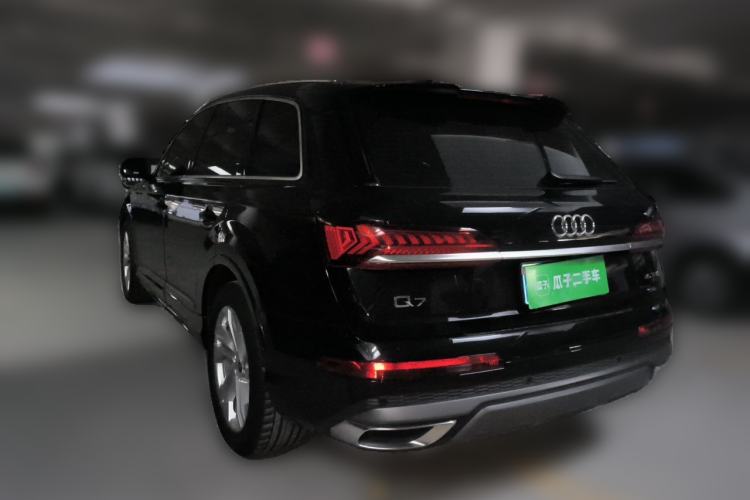 Used Audi Q7 2023 45 TFSI quattro S line Sport model Rear Left 45 Deg