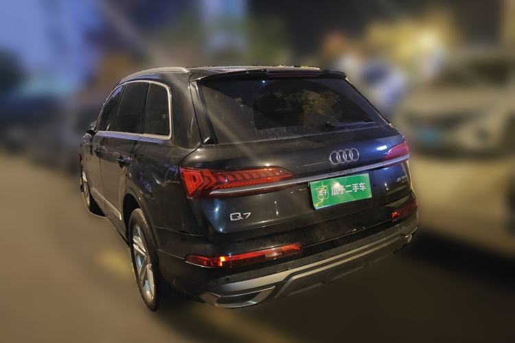 Used Audi Q7 2023 45 TFSI quattro S line Sport model Rear Left 45 Deg