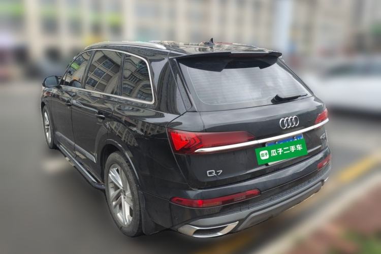 Used Audi Q7 2023 45 TFSI quattro S line Sport model Rear Left 45 Deg